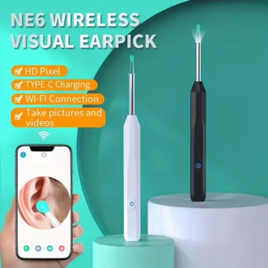 Wireless Visual Earpick - Ear Cleaner